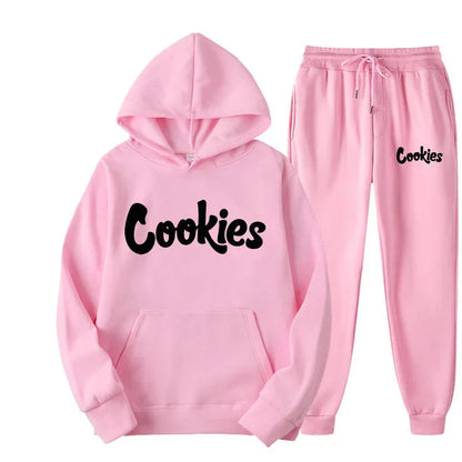 Casual Hoodie Two-Piece Suit for Men and Women