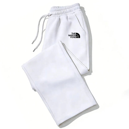 Womens Fleece Straight Leg Joggers Casual Pants