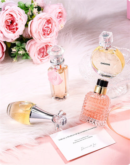 4Pcs Floral Scent Perfume Set for Women 100ml