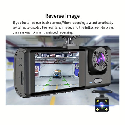 1080P Dash Cam with IR Night Vision and Loop Recording