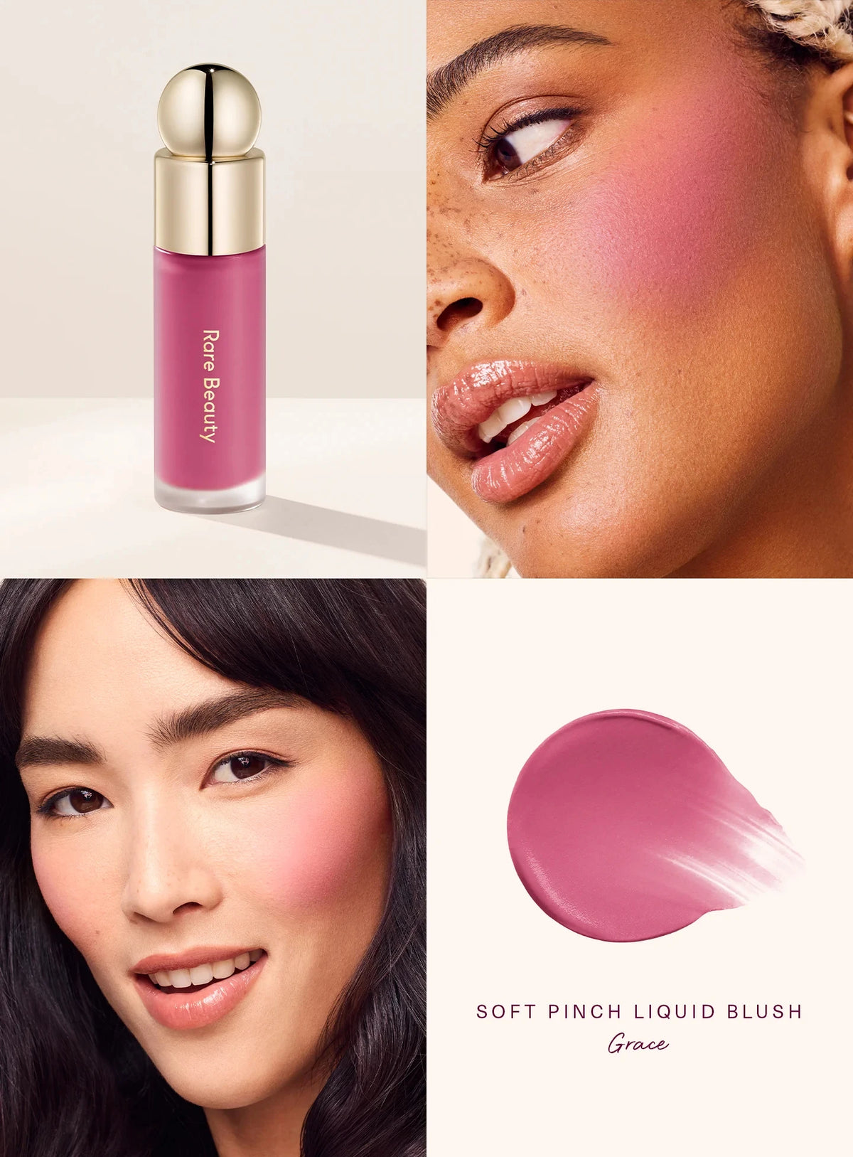 Rare Beauty Soft Pinch Liquid Blush Seamless Matte Makeup