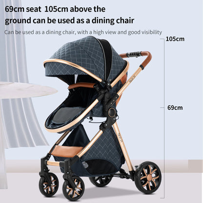 Lightweight 3 in 1 Baby Stroller Travel System
