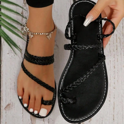 Women's Flat Soft-soled Non-slip Sandals for Summer