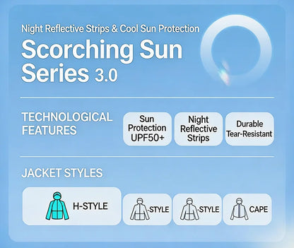 LNGXO Sun Protective Lightweight Jacket for Outdoor Sports