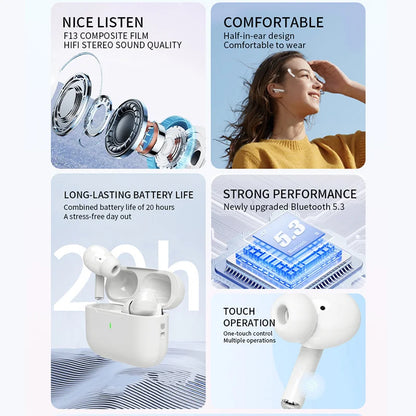 Air Pro Wireless Bluetooth Earphones TWS Headset Waterproof