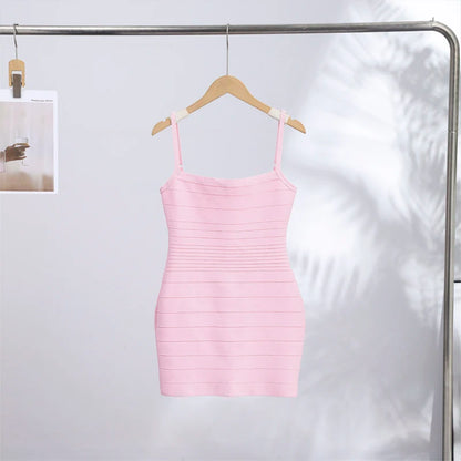 Sleeveless Women's Bandage Mini Dress Cocktail Party