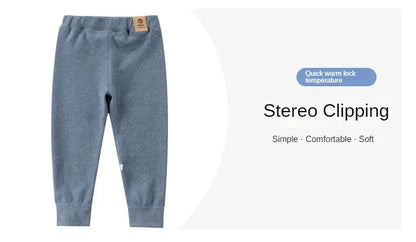 Children's Fleece Velvet Leggings for Winter