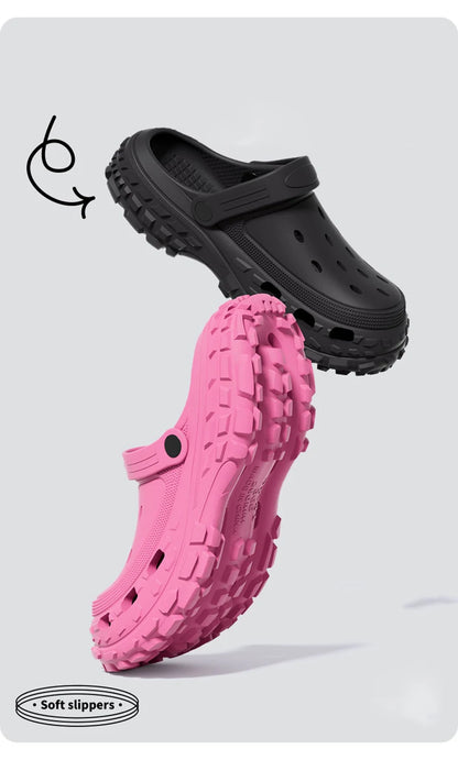 Women Closed Toe Platform Sandals Lightweight EVA