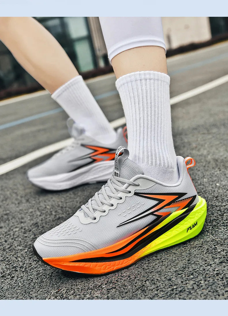 Men's Breathable Lightweight Marathon Sports Shoes