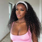 18 Inch Straight Headband Wig Brazilian Virgin Hair