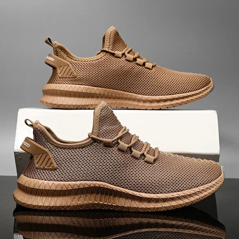 Men's Breathable Non-Slip Sports Sneakers for Outdoor Use