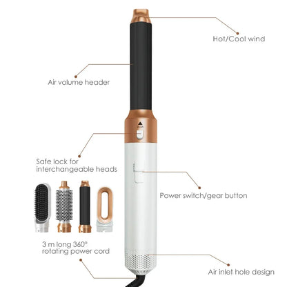 5 in 1 Hair Dryer Brush Set Professional Styling Tool