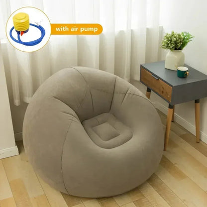 Inflatable PVC Sofa Chair for Indoor and Outdoor Use