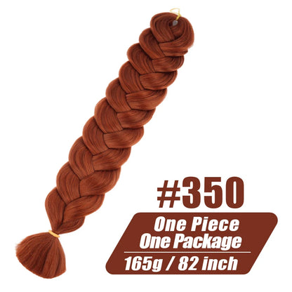 Kanekalon Jumbo Braiding Hair 82 Inch Kinky Straight