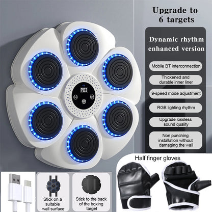 Smart Music Boxing Machine for Home Fitness Training