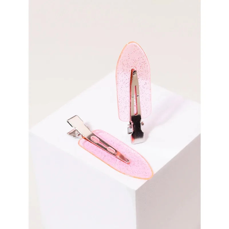10pcs Transparent Hair Clips for Styling Wigs