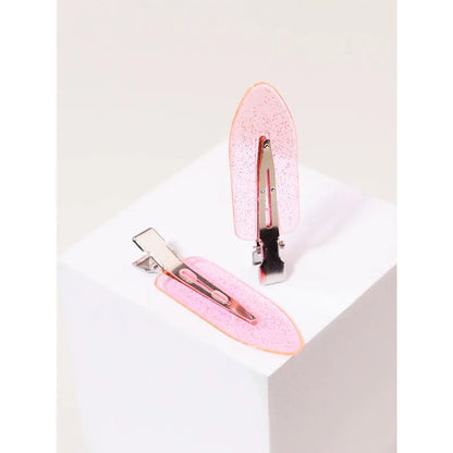 10pcs Transparent Hair Clips for Styling Wigs