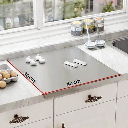 Stainless Steel Chopping Board 304 Non-slip Edge