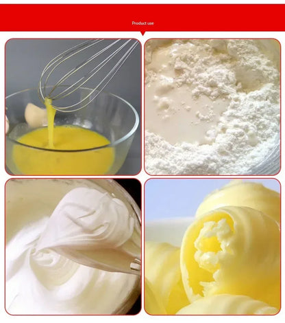 Stainless Steel Egg Stirring Balloon Whisk 6-12 Inch