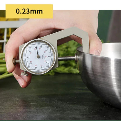 304 Stainless Steel Uncoated Frying Pan for Gas and Induction