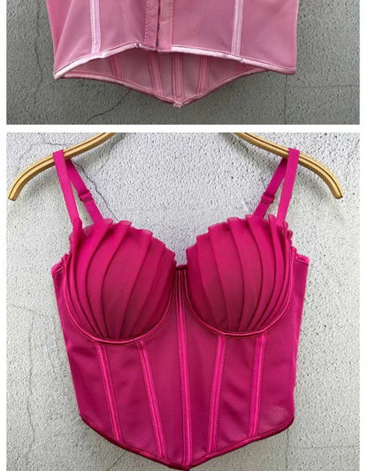 Y2k Women Camisole Tops Slimming Lingerie