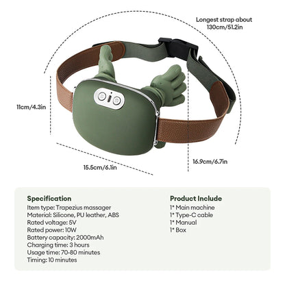 4D Wireless Neck and Shoulder Massager