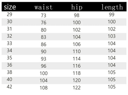 Men's Summer Casual Suit Pants Plus Size 28-42