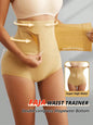 Seamless High Waist Compression Panty Briefs Apricot