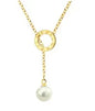 Vintage Textured Stainless Steel Necklace