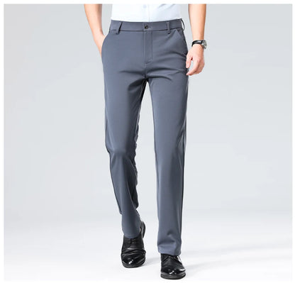 Men's Summer Casual Suit Pants Plus Size 28-42