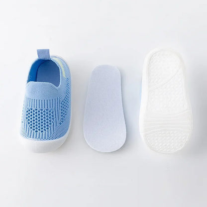 Breathable Mesh Knit Baby Sneakers for Toddlers