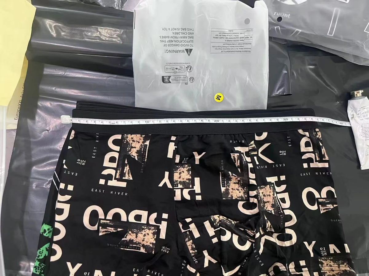 Men's Printed Boxer Shorts Comfortable Plus Size