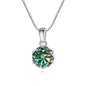 Moissanite Pendant Necklace 925 Sterling Silver Women