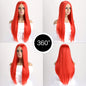 26 Inch Long Straight Synthetic Wig for Women