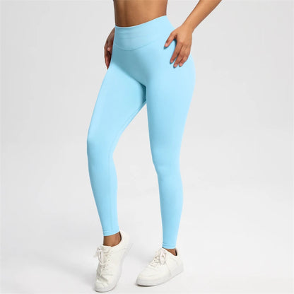 Women Seamless Bum Shaping Leggings Fitness Pants