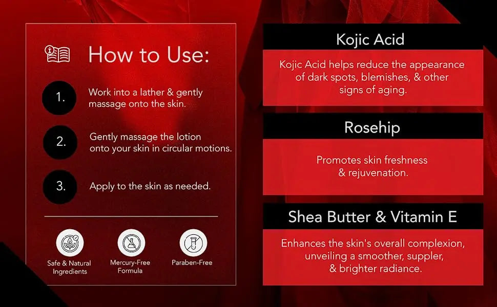 Kojic Acid Brightening Body Cream – 500ml