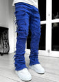 Men's Ripped Distressed Denim Jeans Casual Pants