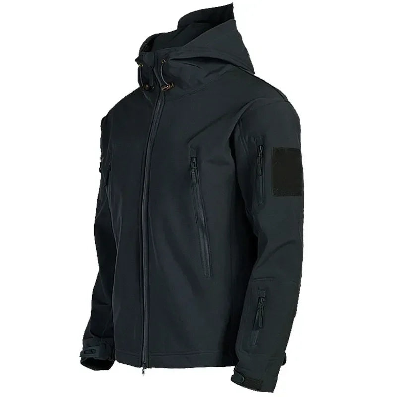 Men's Tactical Windproof Waterproof Soft Shell Jacket