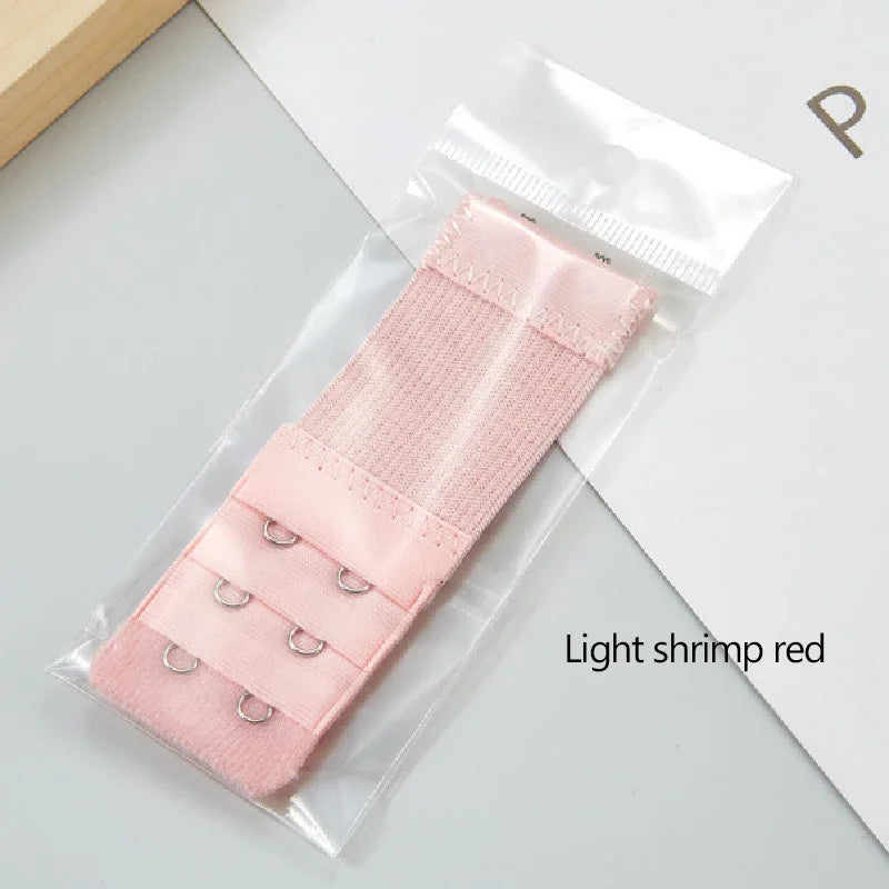 2 Hooks Elastic Bra Extenders for Women, Polyester