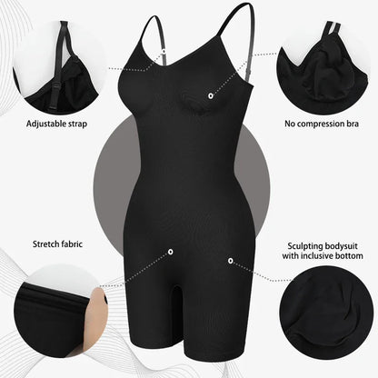 Bodysuit Shapewear Women Tummy Control Full Body Shaper