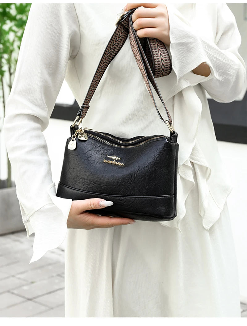 Cow Leather Designer Handbag Purse for Women