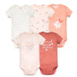 Cotton Summer Girls Bodysuit Set for Newborns