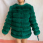 4in1 Real Fox Fur Coat for Women