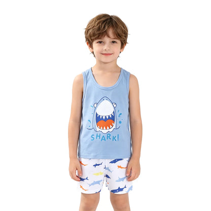 Cotton Summer Kids Clothing Set T-Shirt and Shorts