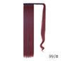 Long Straight Clip-in Ponytail Hair Extension Black