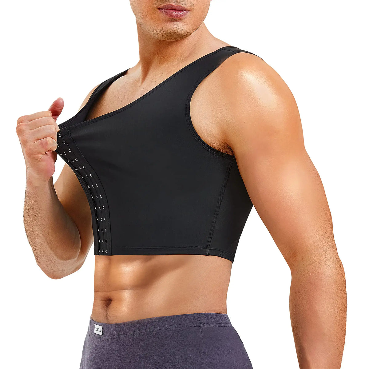 Men's Compression Corset Vest for Gynecomastia