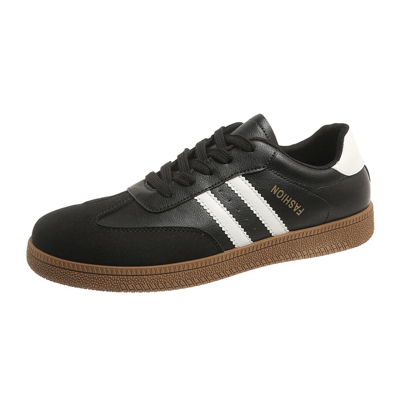 Women Lace-Up Casual Sneakers Breathable Tennis Shoes