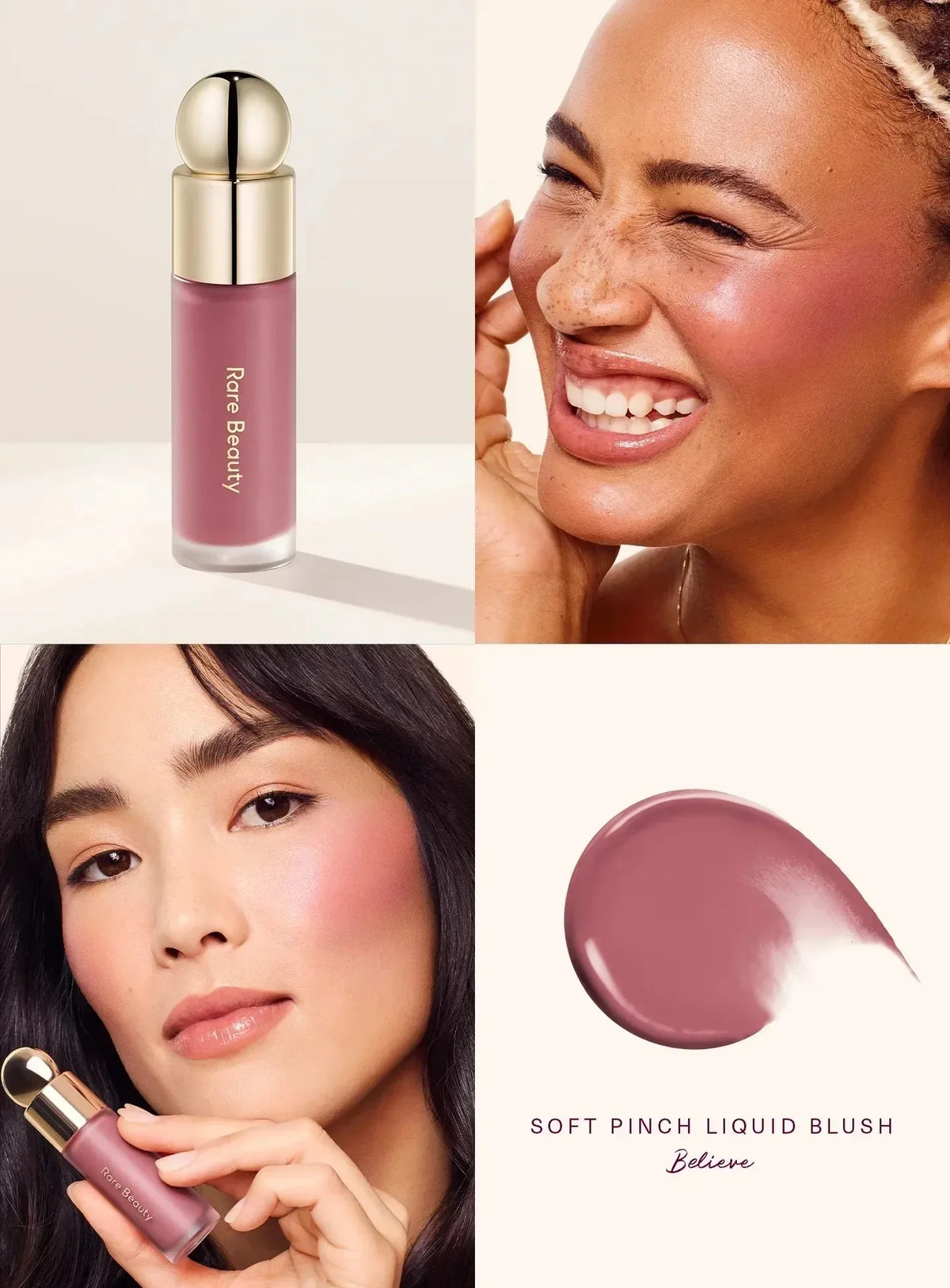 Rare Beauty Soft Pinch Liquid Blush Seamless Matte Makeup
