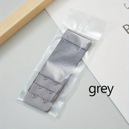 2 Hooks Elastic Bra Extenders for Women, Polyester