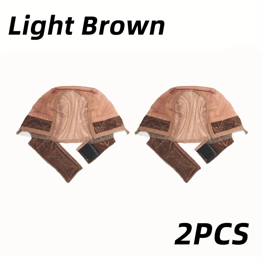 Hd Lace Wig Cap with Adjustable Velvet Grip